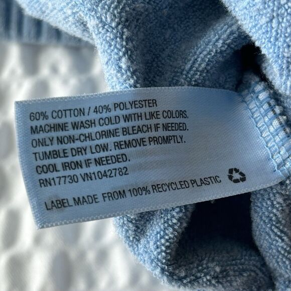 Colsie Womens Small Comfy Sweatshirt Material Blue Bralette Comfy Cozy Flaw - Picture 11 of 12